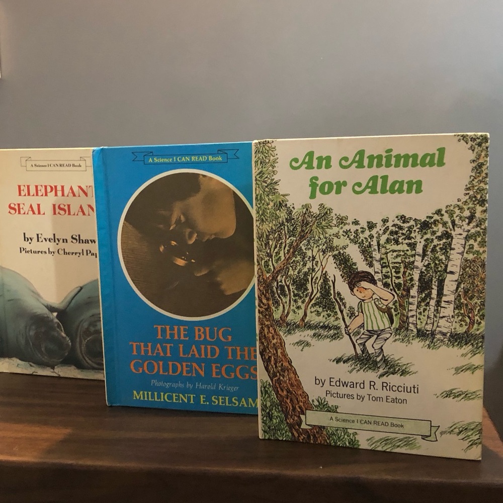 60's/70's "A Science I Can Read" Books - 3 - Weekly Reader Books - Kids Science